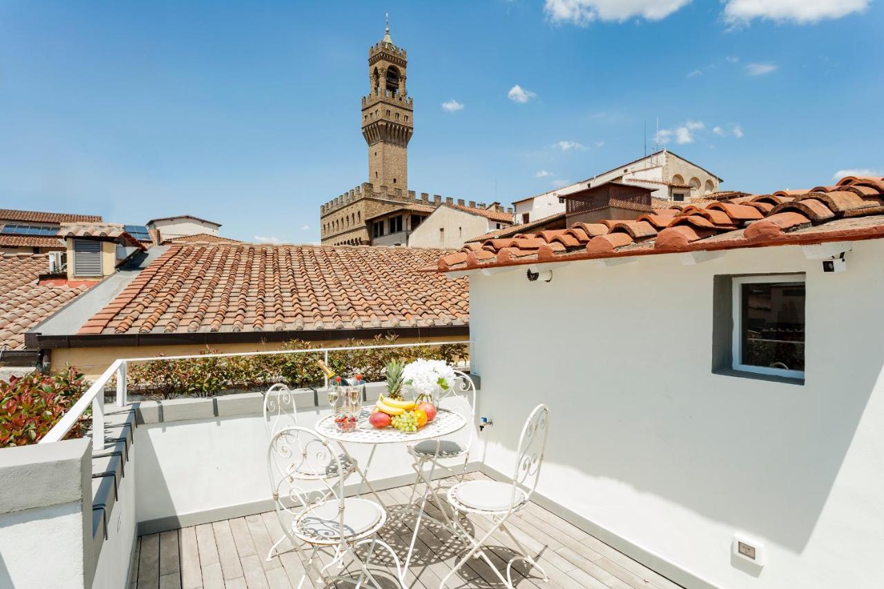"Palazzo Signoria" Luxury Loft/Apt With Panoramic Terrace Appartement Florence Buitenkant foto